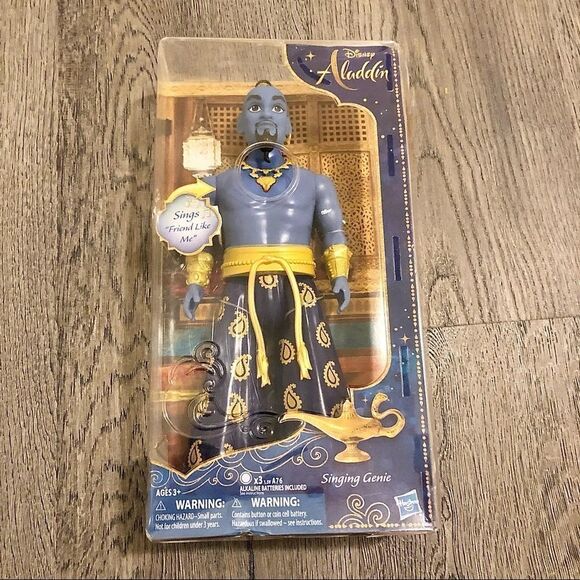 NWT Disney Aladdin Singing Genie -12'' Action Figure Doll - Friend Like Me New. - Picture 1 of 4